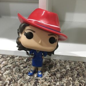 Agent Carter Captain America Bobble head Funko pop